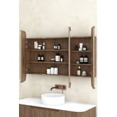 Temple &amp; Webster Bronte 1200mm Rectangular Mirrored Shaving Cabinet