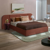 Temple &amp; Webster Halo Upholstered Bed