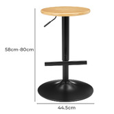 Temple &amp; Webster Raffi Adjustable Bar Stools