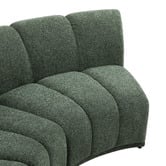 Temple &amp; Webster Arco Curved 4 Seater Modular Sofa
