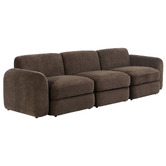 Temple &amp; Webster Cora 4 Seater Modular Sofa with Storage