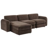 Temple &amp; Webster Cora 4 Seater Modular Sofa with Chaise &amp; Storage