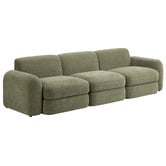 Temple &amp; Webster Cora 4 Seater Modular Sofa with Storage