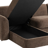 Temple &amp; Webster Cora 4 Seater Modular Sofa with Chaise &amp; Storage