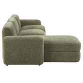 Temple &amp; Webster Cora 4 Seater Modular Sofa with Chaise &amp; Storage