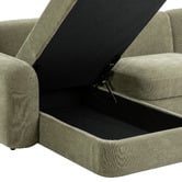 Temple &amp; Webster Cora 4 Seater Modular Sofa with Chaise &amp; Storage