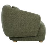 Temple &amp; Webster Crescent Left Corner Lounge Chair