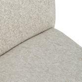 Temple &amp; Webster Crescent Wedge Armless Lounge Chair