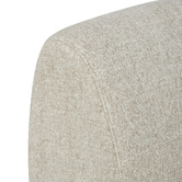 Temple &amp; Webster Crescent Wedge Armless Lounge Chair