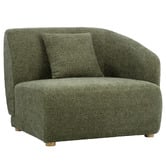 Temple &amp; Webster Crescent Right Corner Lounge Chair
