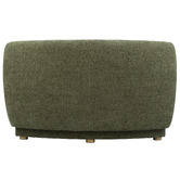 Temple &amp; Webster Crescent Wedge Armless Lounge Chair