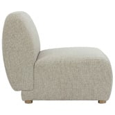 Temple &amp; Webster Crescent Armless Lounge Chair