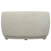 Temple &amp; Webster Crescent Wedge Armless Lounge Chair