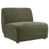 Temple &amp; Webster Crescent Armless Lounge Chair