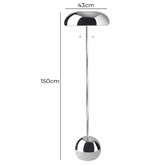 Temple &amp; Webster Elroy Iron Floor Lamp