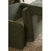 Temple &amp; Webster Nani 3 Seater Queen Upholstered Sofa Bed