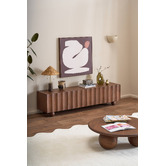 Temple &amp; Webster Hendry Mango Wood TV Unit