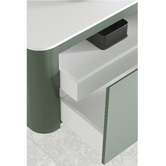 Temple &amp; Webster Leon 900mm Wall-Hung Single Vanity