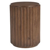 Temple &amp; Webster Harriet 2 Drawer Mango Wood Bedside Table