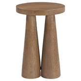 Temple &amp; Webster Fleur Mango Wood Side Table