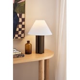 Temple &amp; Webster Alma Stacked Column Iron Table Lamp