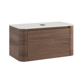 Temple &amp; Webster Boyd 900mm Wall Hung Single Vanity