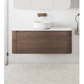 Temple &amp; Webster Boyd 1200mm Wall Hung Single Vanity