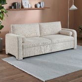 Temple &amp; Webster Frida 3 Seater Chenille Sofa with Storage
