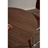 Temple &amp; Webster Larsen Round Wooden Dining Table
