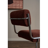 Temple &amp; Webster Clements Cantilever Upholstered Dining Chairs