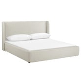 Temple &amp; Webster Abode Upholstered Bed Frame