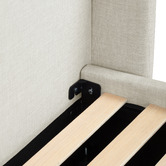 Temple &amp; Webster Abode Upholstered Bed Frame