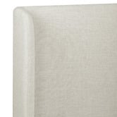 Temple &amp; Webster Abode Upholstered Gas Lift Storage Bed Frame