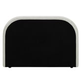Temple &amp; Webster Emery Upholstered Gas Lift Storage Bed Frame