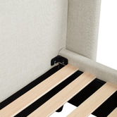 Temple &amp; Webster Abode Upholstered Bed Frame
