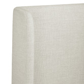 Temple &amp; Webster Abode Upholstered Gas Lift Storage Bed Frame