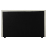 Temple &amp; Webster Abode Upholstered Gas Lift Storage Bed Frame
