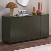 Temple &amp; Webster Olive Brianna 4 Door Sideboard
