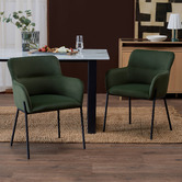 Temple &amp; Webster Andra Upholstered Dining Chairs