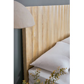 Temple &amp; Webster Hendry Mango Wood Bedhead
