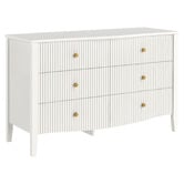 Temple &amp; Webster Gemma 6 Drawer Chest