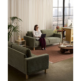 Temple &amp; Webster High-Performance 3 Seater Warwick Fabric Orson Sofa