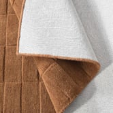 Temple &amp; Webster Gracie Grid Hand-Woven Wool Rug