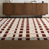 Temple &amp; Webster Greta Geometric Hand-Tufted Wool Rug