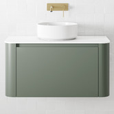 Temple &amp; Webster Leon 900mm Wall-Hung Single Vanity