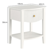 Temple &amp; Webster Gemma Bedside Table