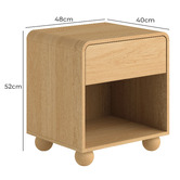 Temple &amp; Webster Indie Bedside Table