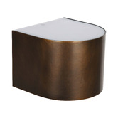 Temple &amp; Webster Harlyn Curved Outdoor Wall Light