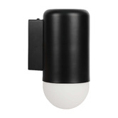 Temple &amp; Webster Ivor Frosted Glass Outdoor Wall Light