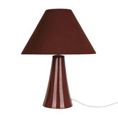 Temple &amp; Webster Ginny Ceramic &amp; Linen Table Lamp